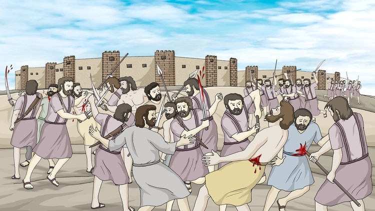 ၃၀။ အာဣမြို့ကိုသိမ်းယူခြင်း