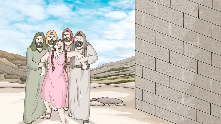 ၅၈။ အပြစ်ပြုစဉ်ဖမ်းမိသည့် အမျိုးသမီး