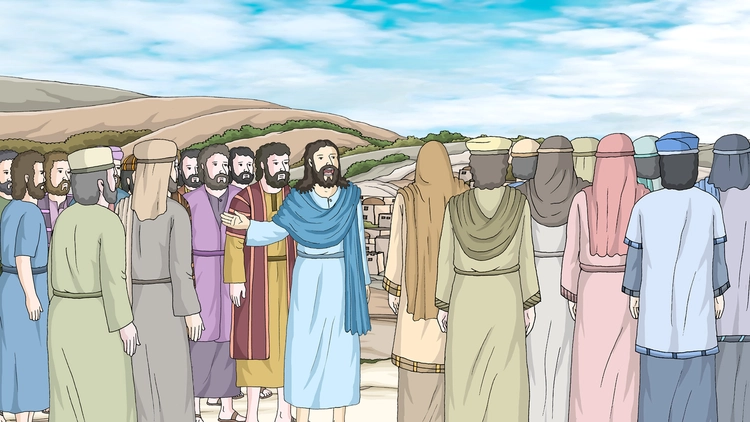 ၅၉။ ယေရှုကနှစ်ဦးစီစေလွှတ်ခြင်း