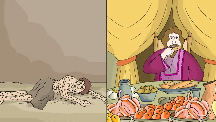 ၆၃။ သူဌေး နဲ့ ဆင်းရဲသား