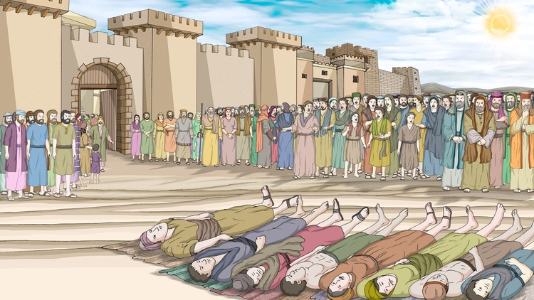 ၈၁။ တမန်တော်များ က အံ့သြဖွယ်နိမိတ်လက္ခဏာပြခြင်း နှင့် ကောင်းကင်တမန် က တမန်တော်တို့ကို ထောင်တွင်းမှ ကယ်လွတ်ခြင်း