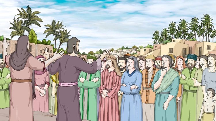 ၉၀။ ပေါလုနှင့်ဗာနဗ သခင်ယေရှု အကြောင်း ဟောကြားသွန်သင်ခြင်း